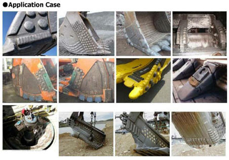 採鉱MahcineryのChockyバーはDLP619バケツ保護を分けます