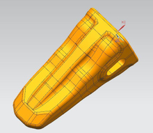 KH23EX コマツ PC240 バケットティース ツース