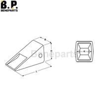 1U3251 CAT JファミリーJ250バケット歯E311 E312 916 939